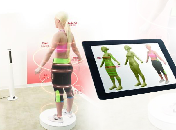 3D Body Scan, Go Girl Physique