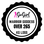Warrior Goddess weight loss to date over 265 kgs